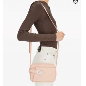 FINAL PRICE. NEW Ferragamo Pink Camera Case Crossbody Bag